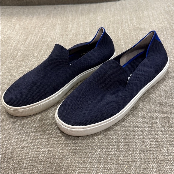 Rothy’s Original Slip On Sneaker Navy Size 7.5 - Picture 3 of 7